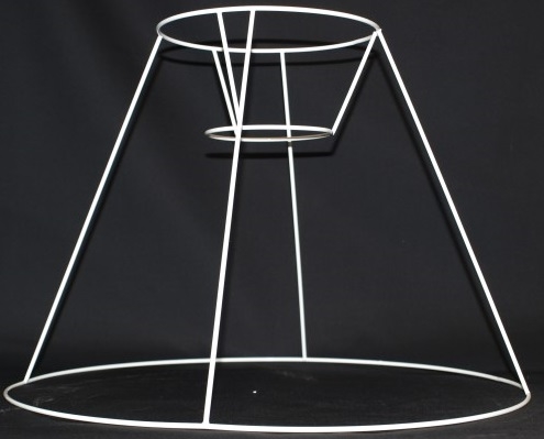 Lampeskærm stativ 18x31x42 (35 cm) BR